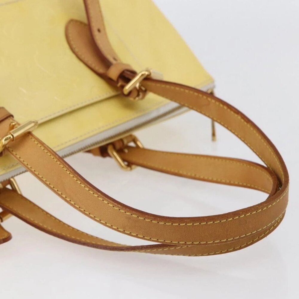 LOUIS VUITTON Monogram Vernis Rosewood Avenue Hand Bag Perle M93508 Auth hk3143 - Picture 8 of 16